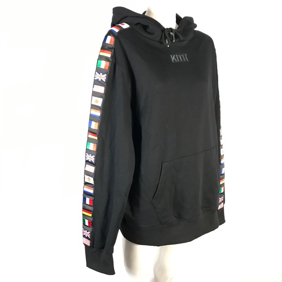 kith flag hoodie